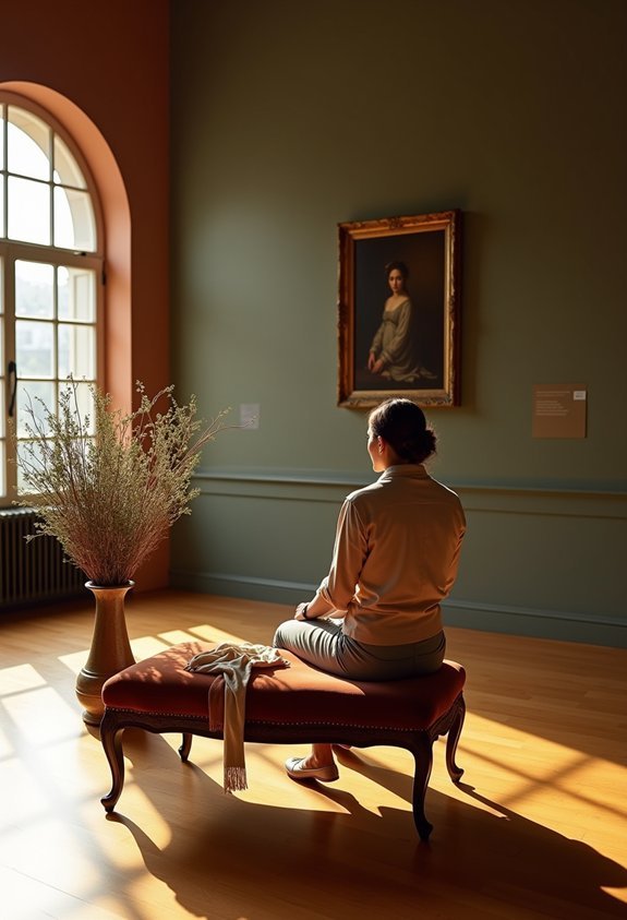 appreciate art at leisure