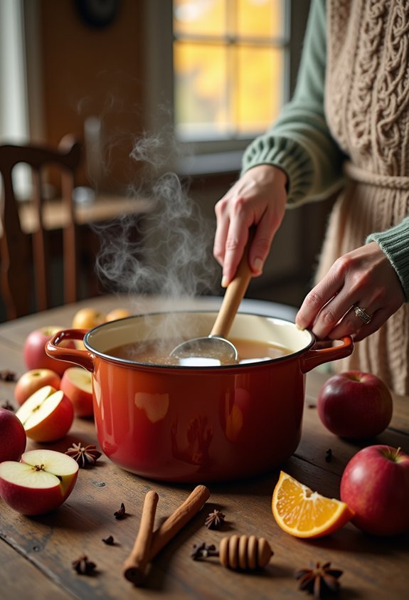 brewing fragrant apple potions