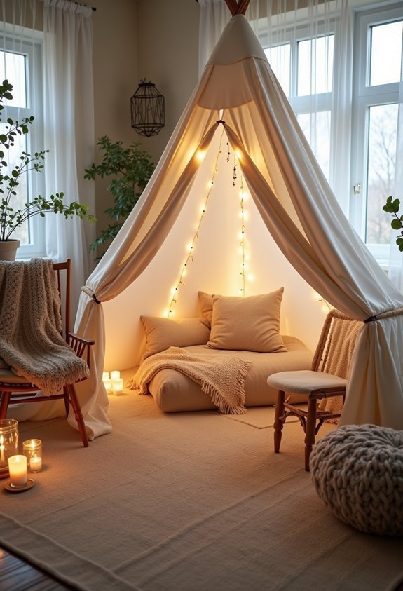 build a cozy fort