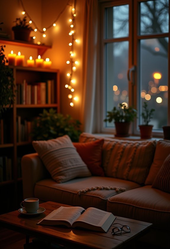 candlelight ambiance and tranquility