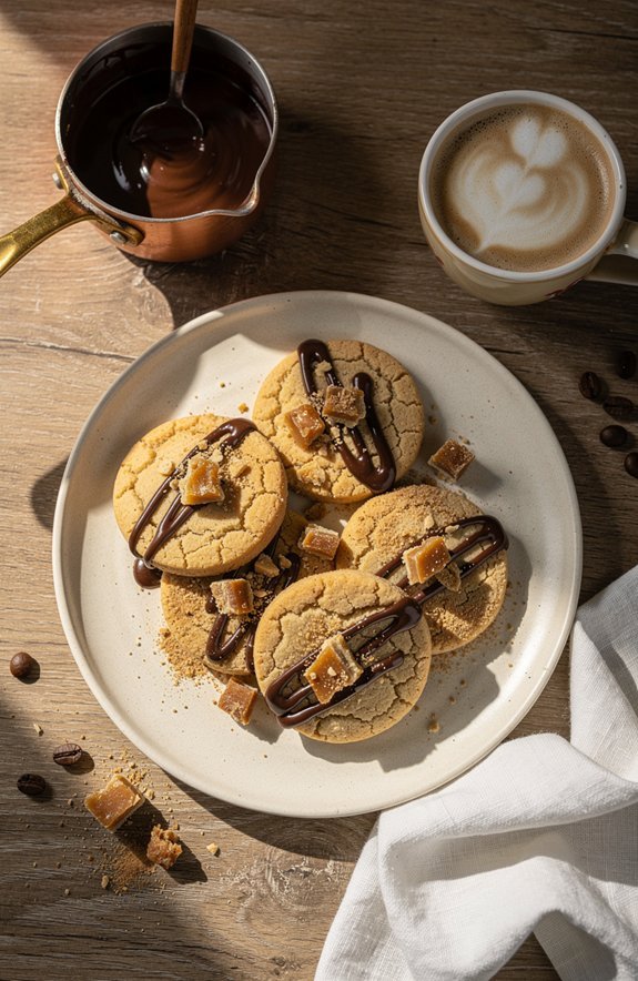 cappuccino flavored afternoon cookies