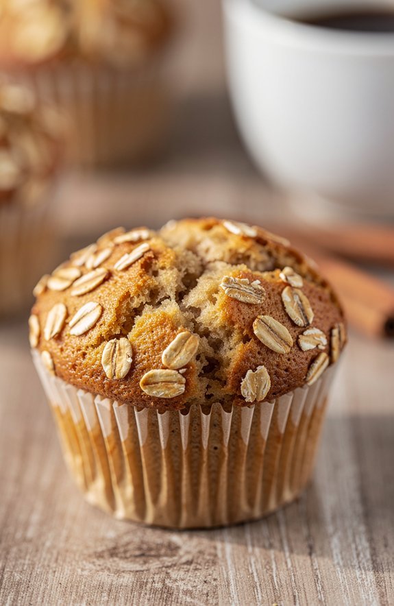 cappuccino oat muffins recipe