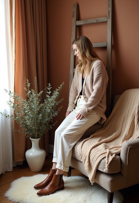 change into cozy loungewear