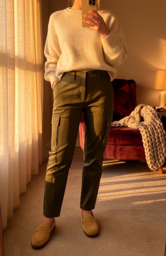 chic and comfy cargo pants