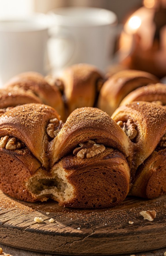 cinnamon sugar coated biscuits