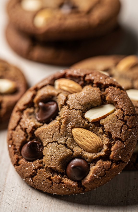coffee chocolate chip cookies
