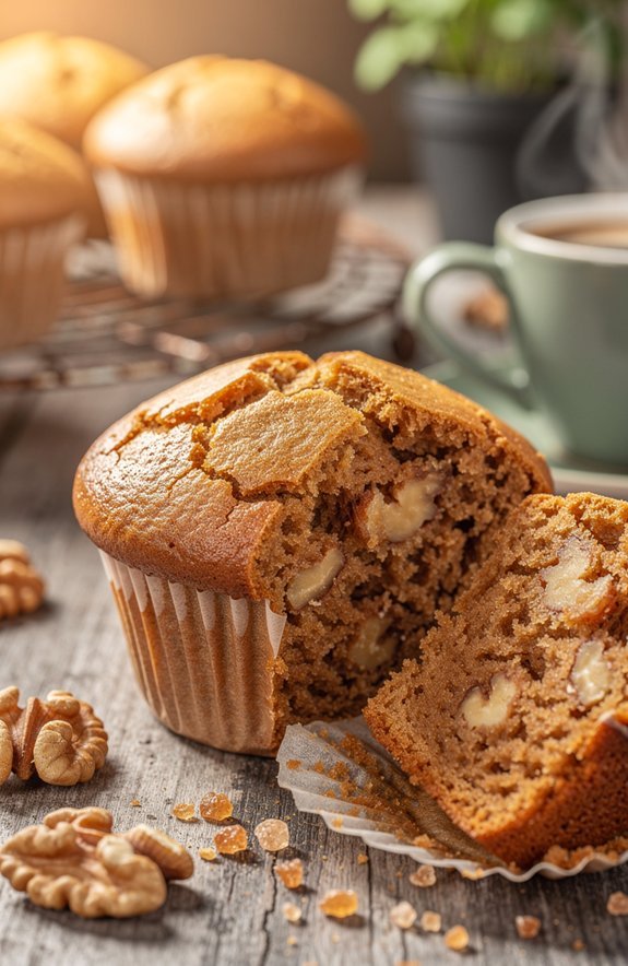 coffee walnut muffin recipe