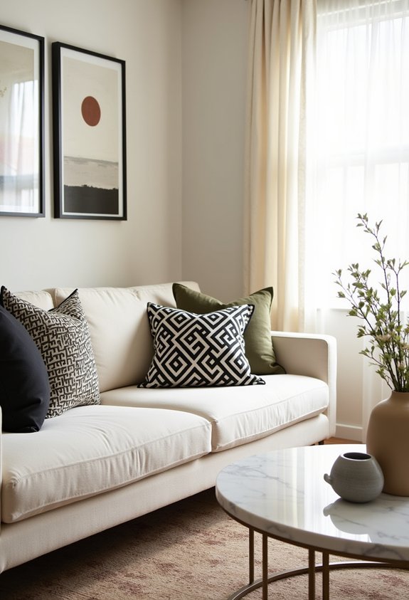 cohesive mixed pattern layering