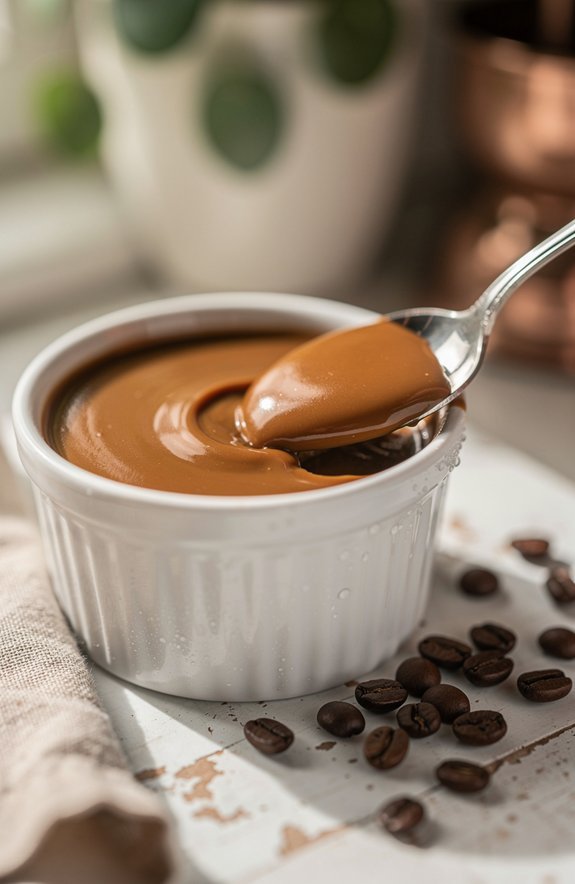 cold brew coffee panna cotta