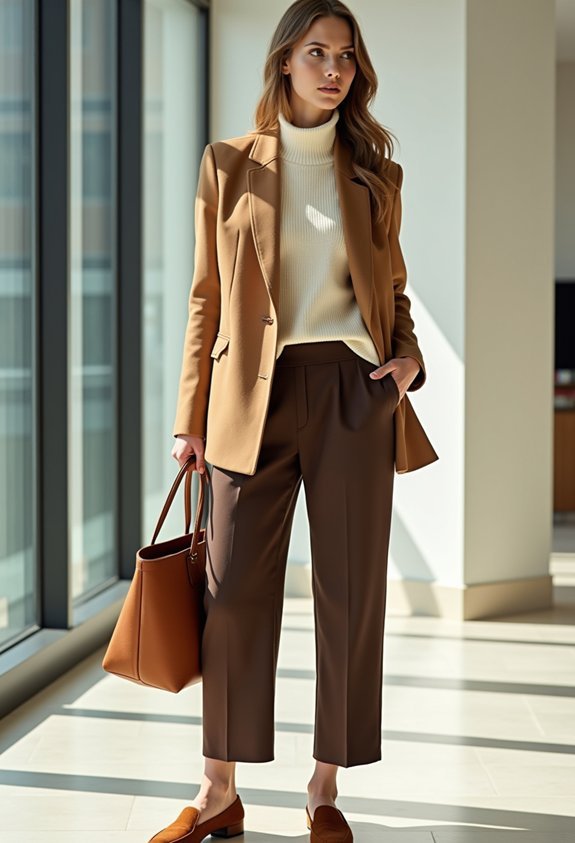 comfortable yet professional attire