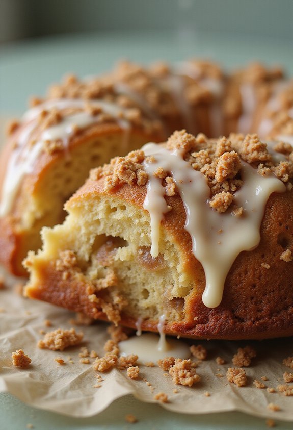 comforting afternoon coffee cake
