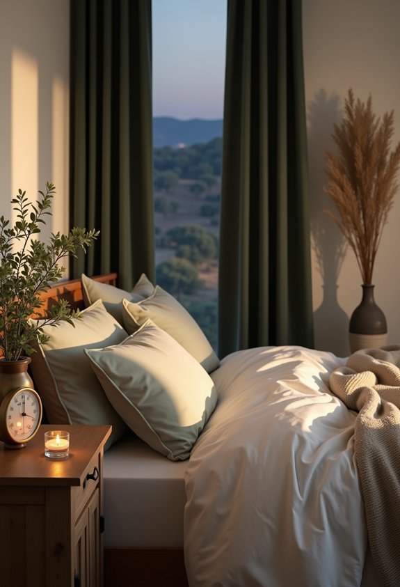 cool dark sleep environment