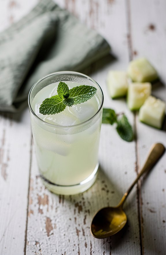cooling honeydew mint delight