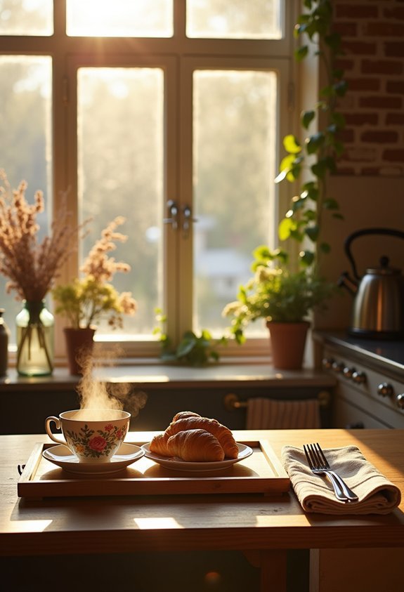 cottagecore city morning ritual