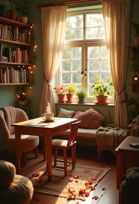 cozy after school relaxation rituals