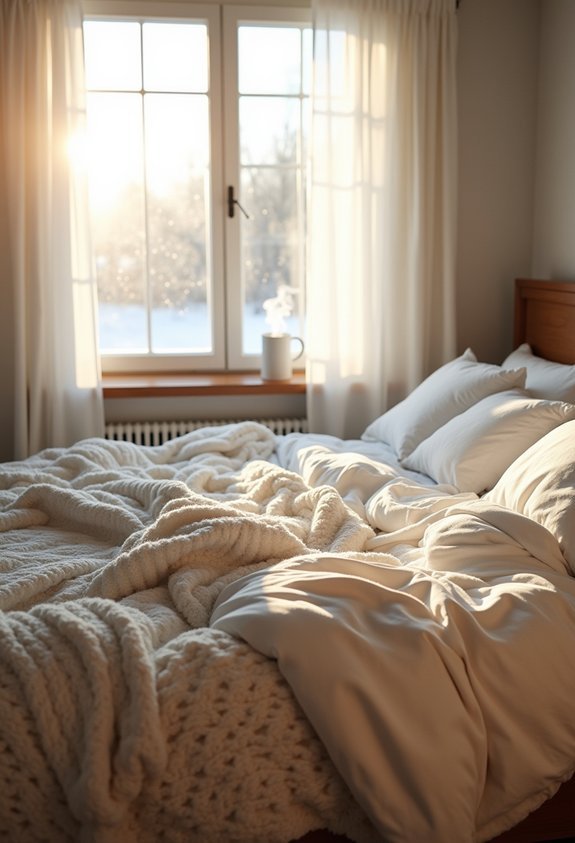 cozy bedding for winter