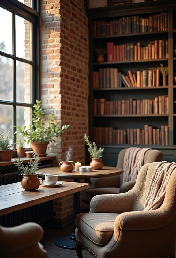 cozy caf community connection