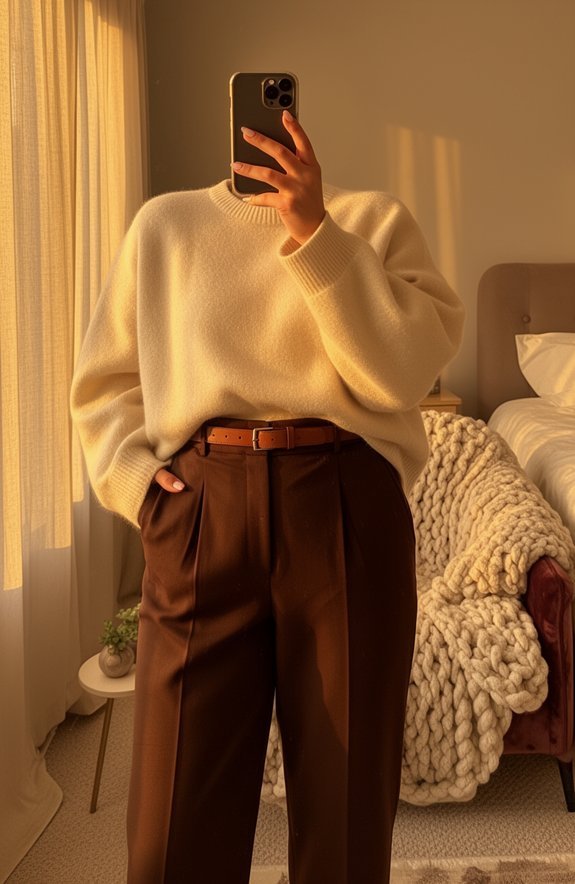 cozy chic cashmere elegance