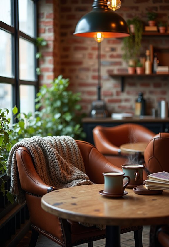 cozy coffee community haven