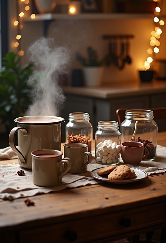 cozy diy hot chocolate