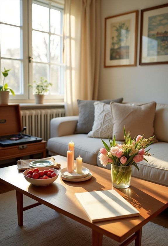 cozy intimate spring gatherings