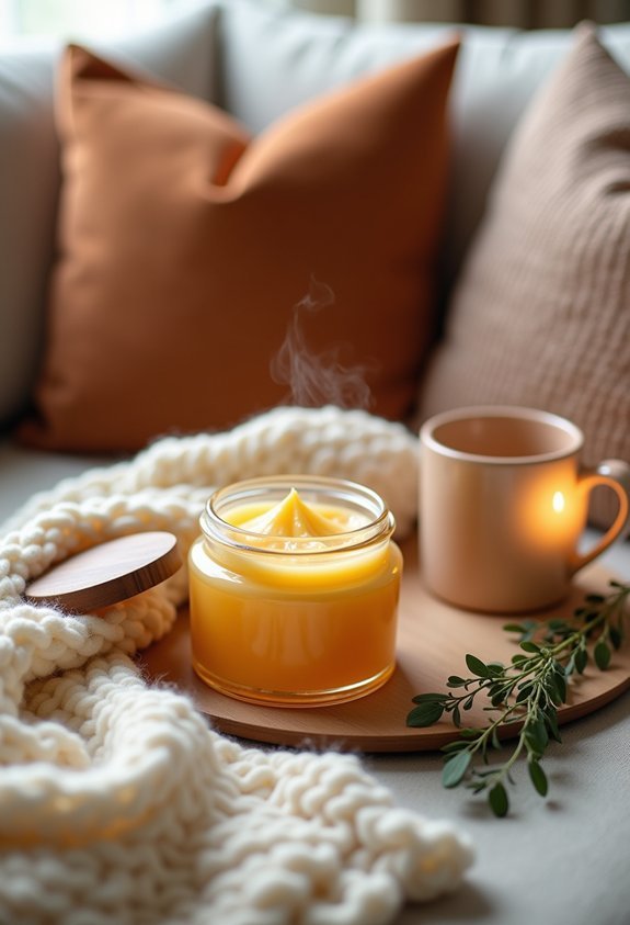 cozy nourishing warm embrace