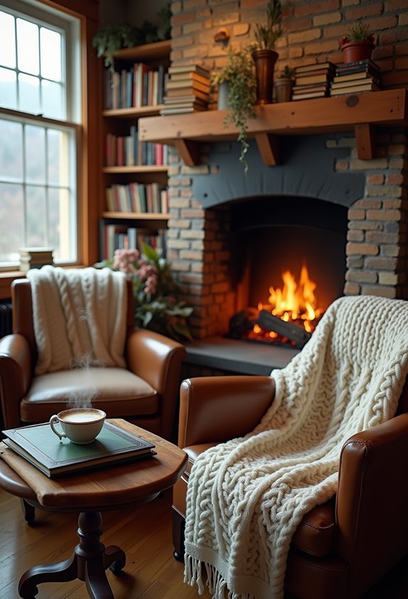 cozy reading nook experience