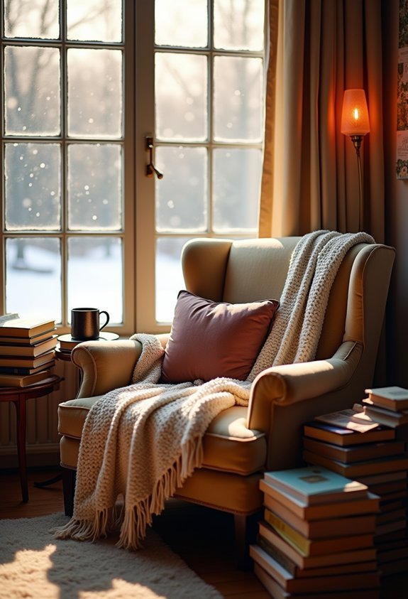 cozy reading nook retreat