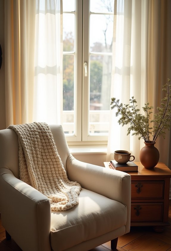 cozy reading nook transformation