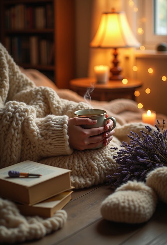 cozy routines for finals