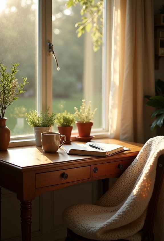 cozy schedule boosts productivity