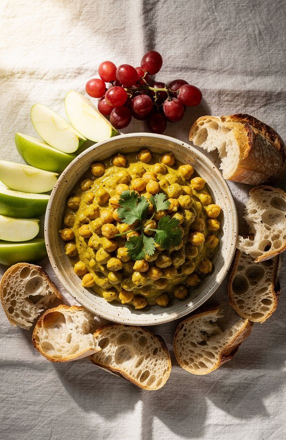 creamy nourishing chickpea curry