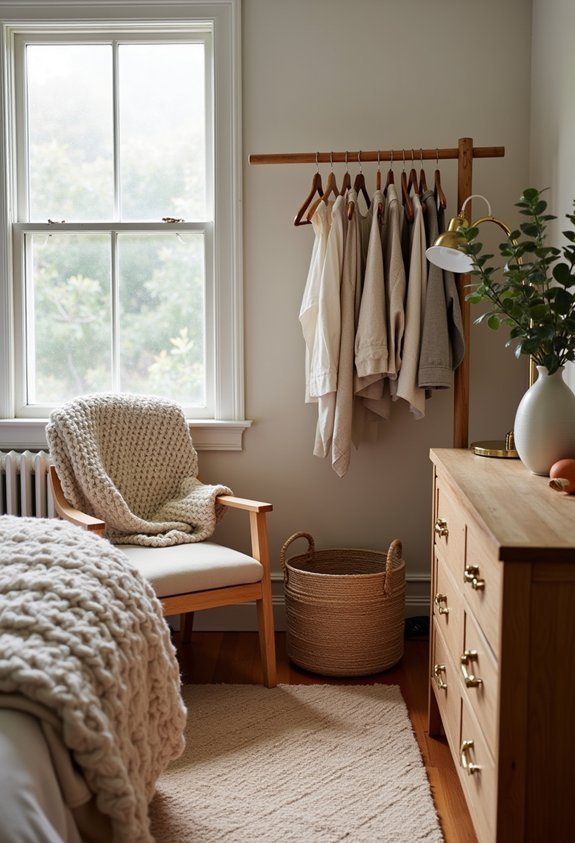 declutter and organize spaces