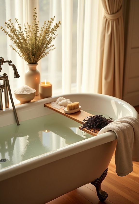 digital detox bath experience
