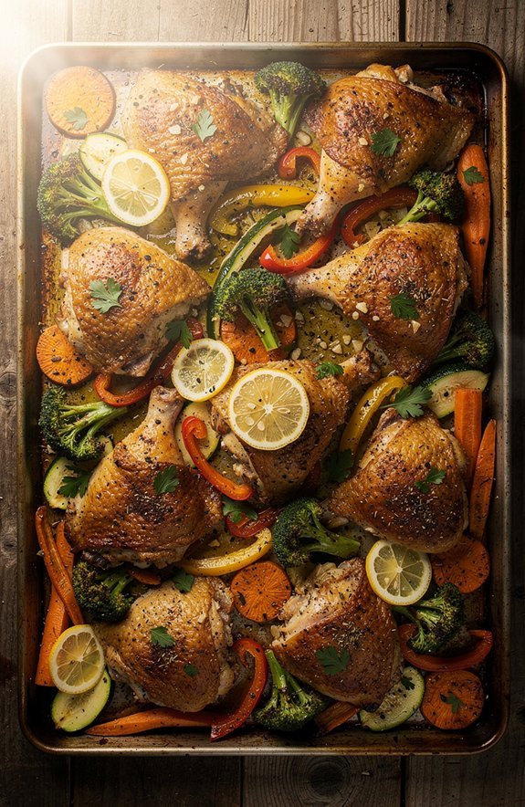 easy garlic chicken dinner