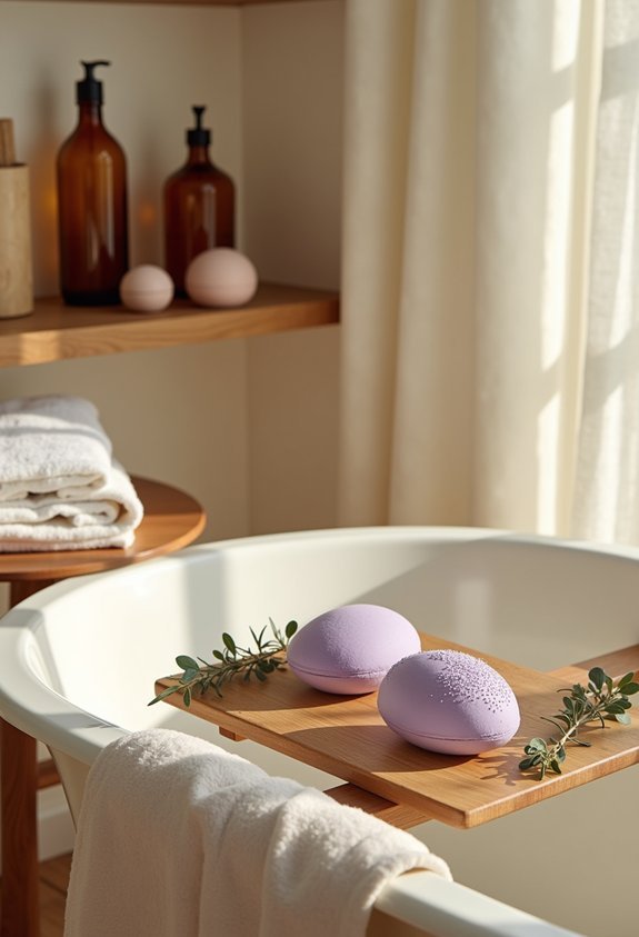 effervescent relaxation in bath