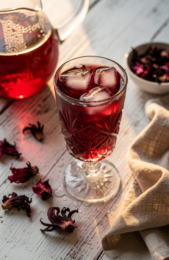 epic peaceful hibiscus tea