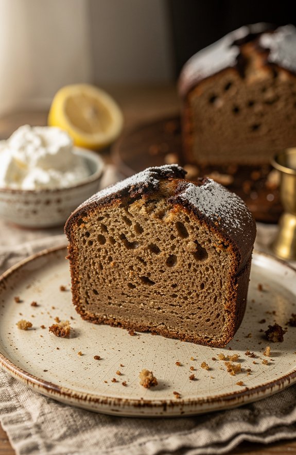 espresso lemon loaf cake