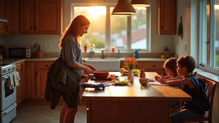 evening routine for moms