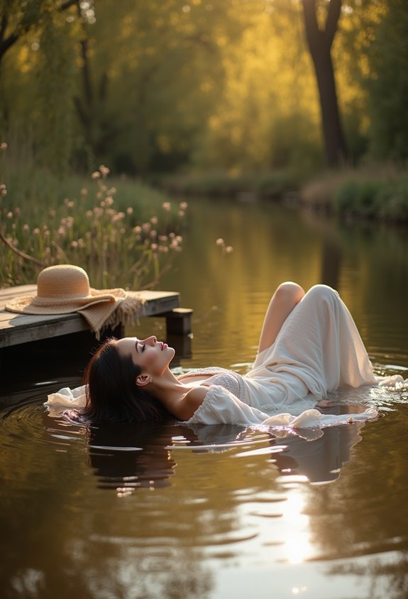 float peacefully release tension