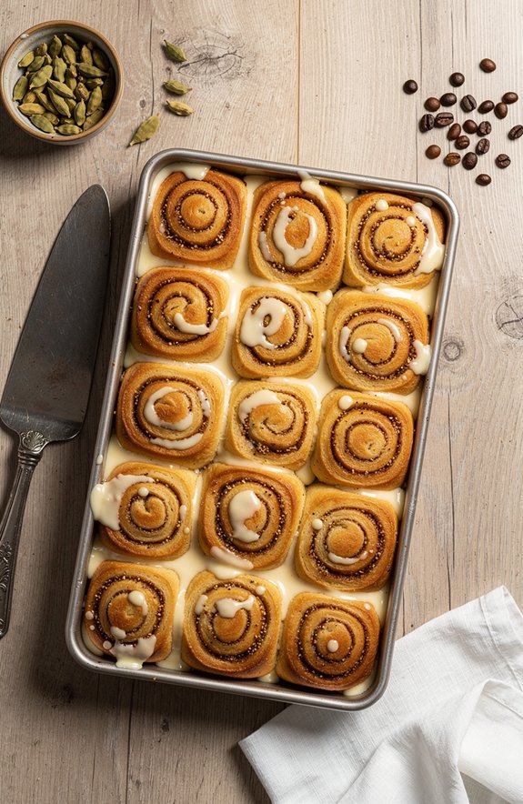 fragrant spiced coffee cake
