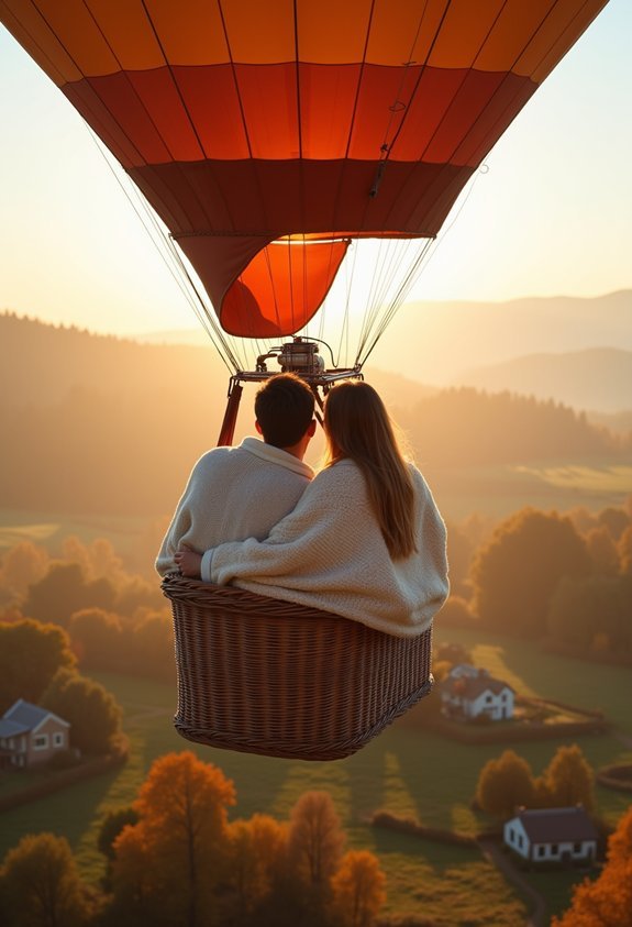 gentle ballooning flight experience