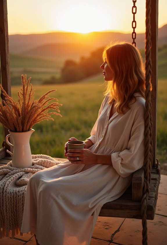 gratitude at sunset ritual