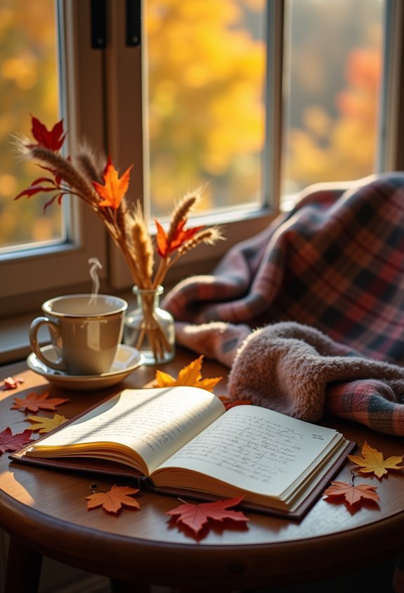 gratitude journal for autumn