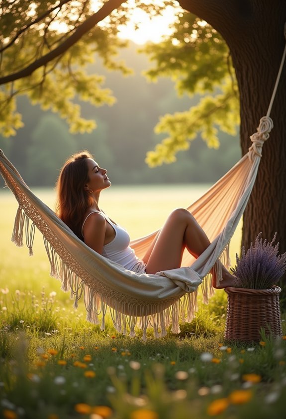 hammock meditation for relaxation