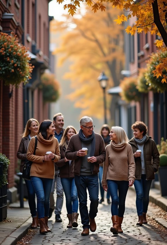 historical storytelling walk experience