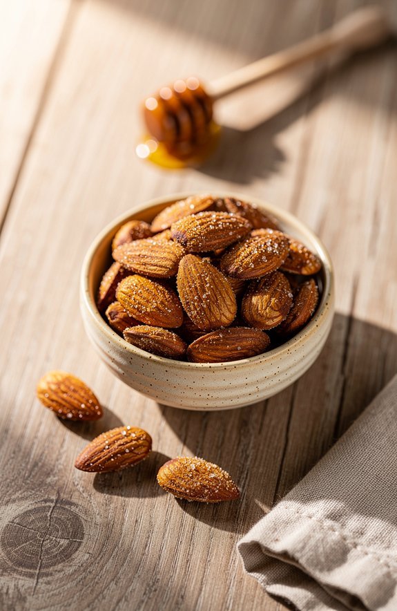honey roasted almonds delight