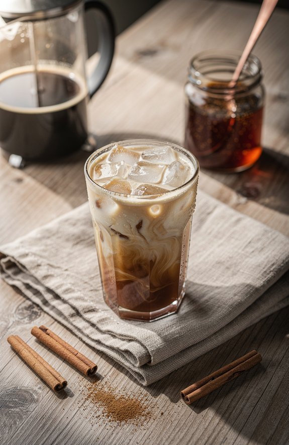 hygge iced latte recipe