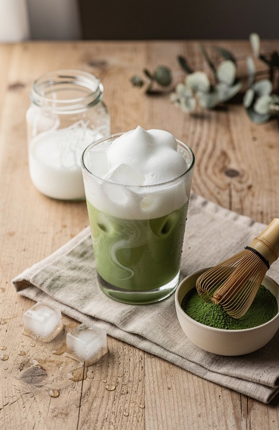 hygge iced matcha ritual