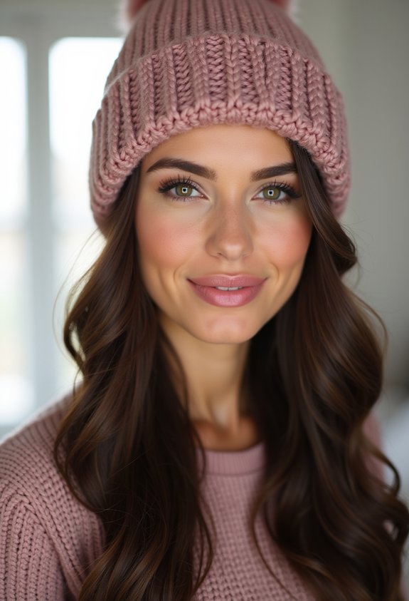 knit hats for hair preservation